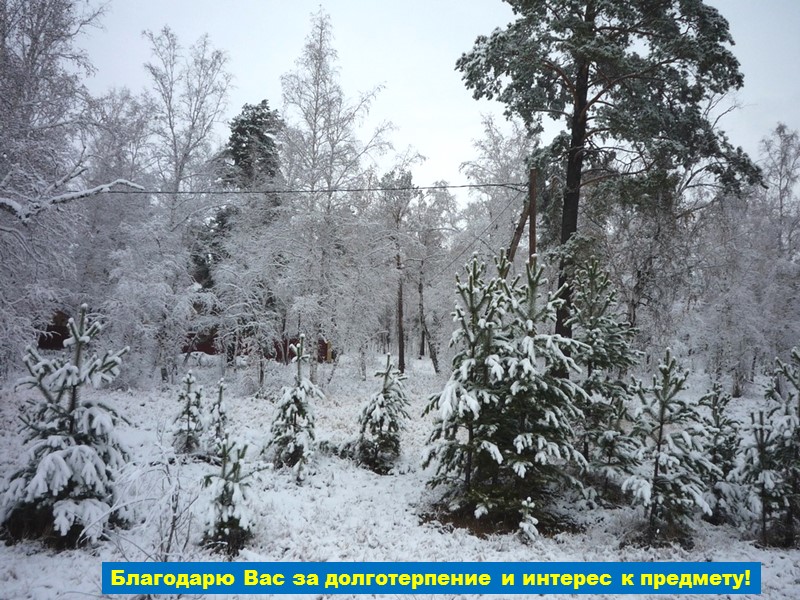 08:12:02 156 Благодарю Вас за долготерпение и интерес к предмету!